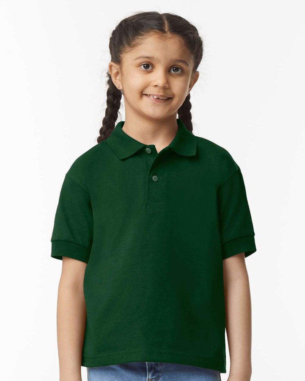 Gildan DryBlend Youth Jersey Polo Shirt for School Wear Blank Tee